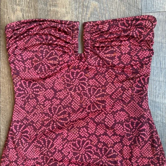 Ulla Johnson Monterey Maillot Strapless One-Piece Swimsuit Size Small - Picture 3 of 15